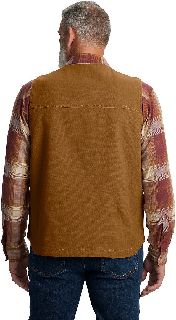 Side view of Carhartt Montana Relaxed Fit Duck Vest