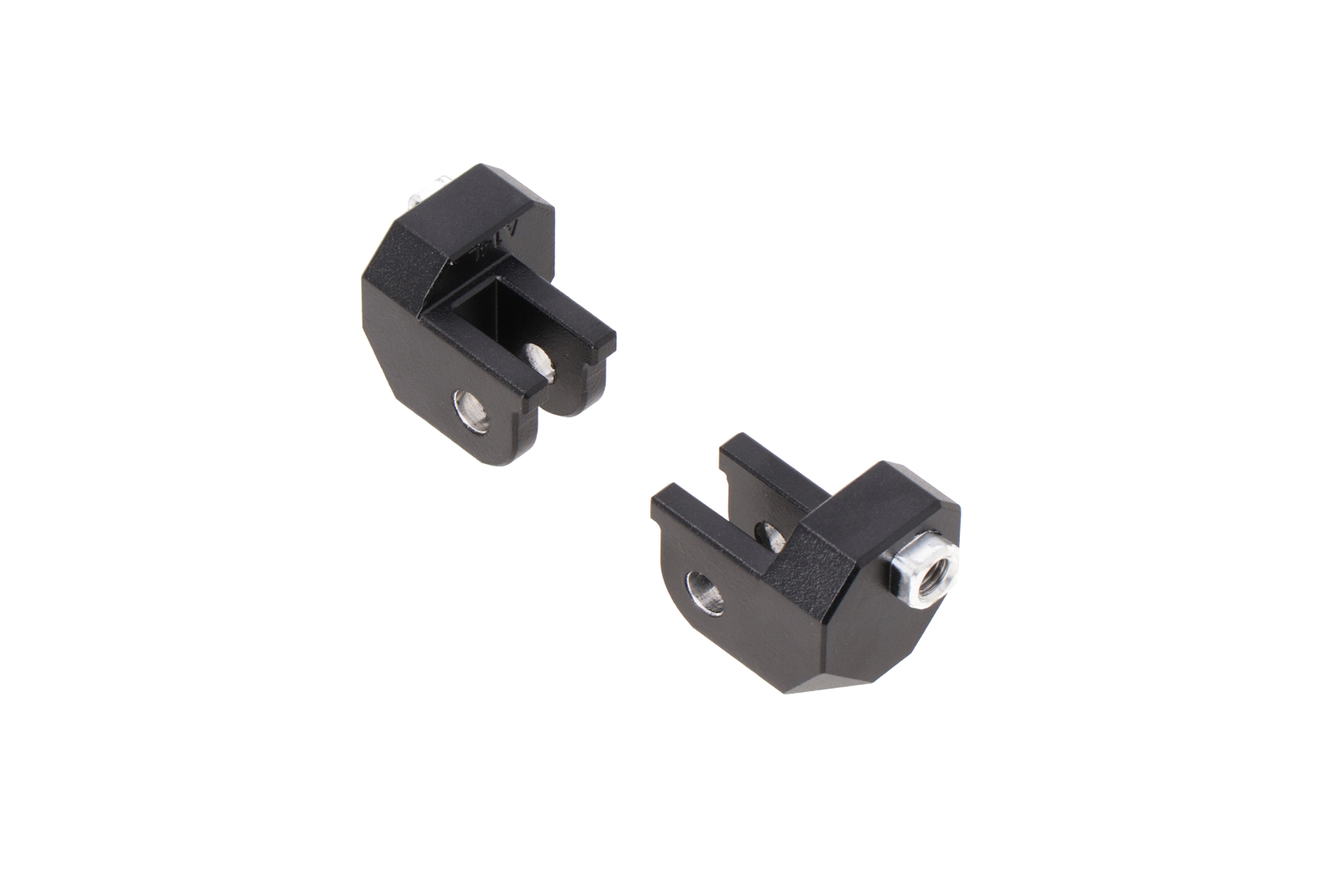 SW-Motech Mounting kit for ION footrest - Black. Bike-specific. Figure 1