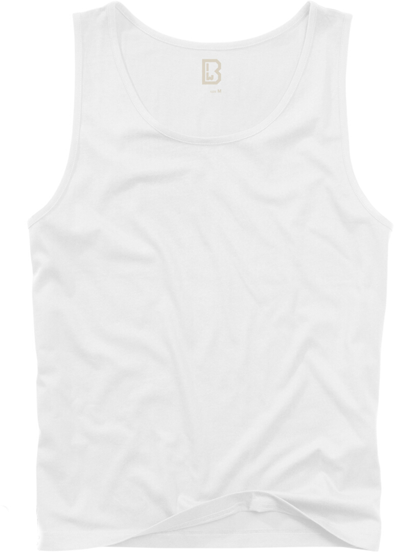 Brandit Topo do tanque Branco L Figura 1