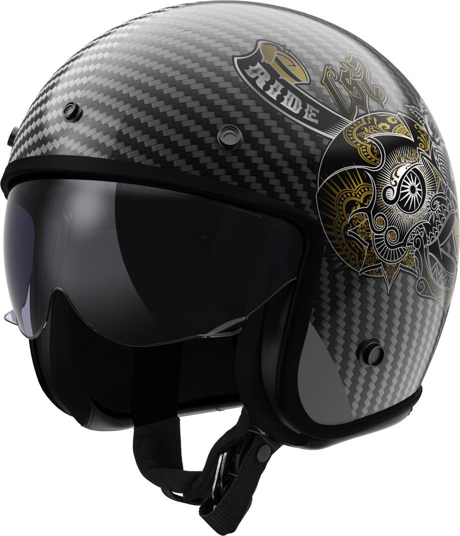 LS2 OF601 Bob II Carbon Custom Casque jet M (57/58) Figure 1