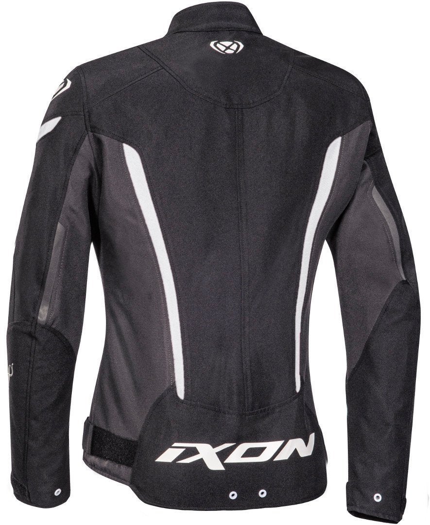 Ixon Striker Chaqueta textil impermeable para mujer Negro/Blanco L Figura 2