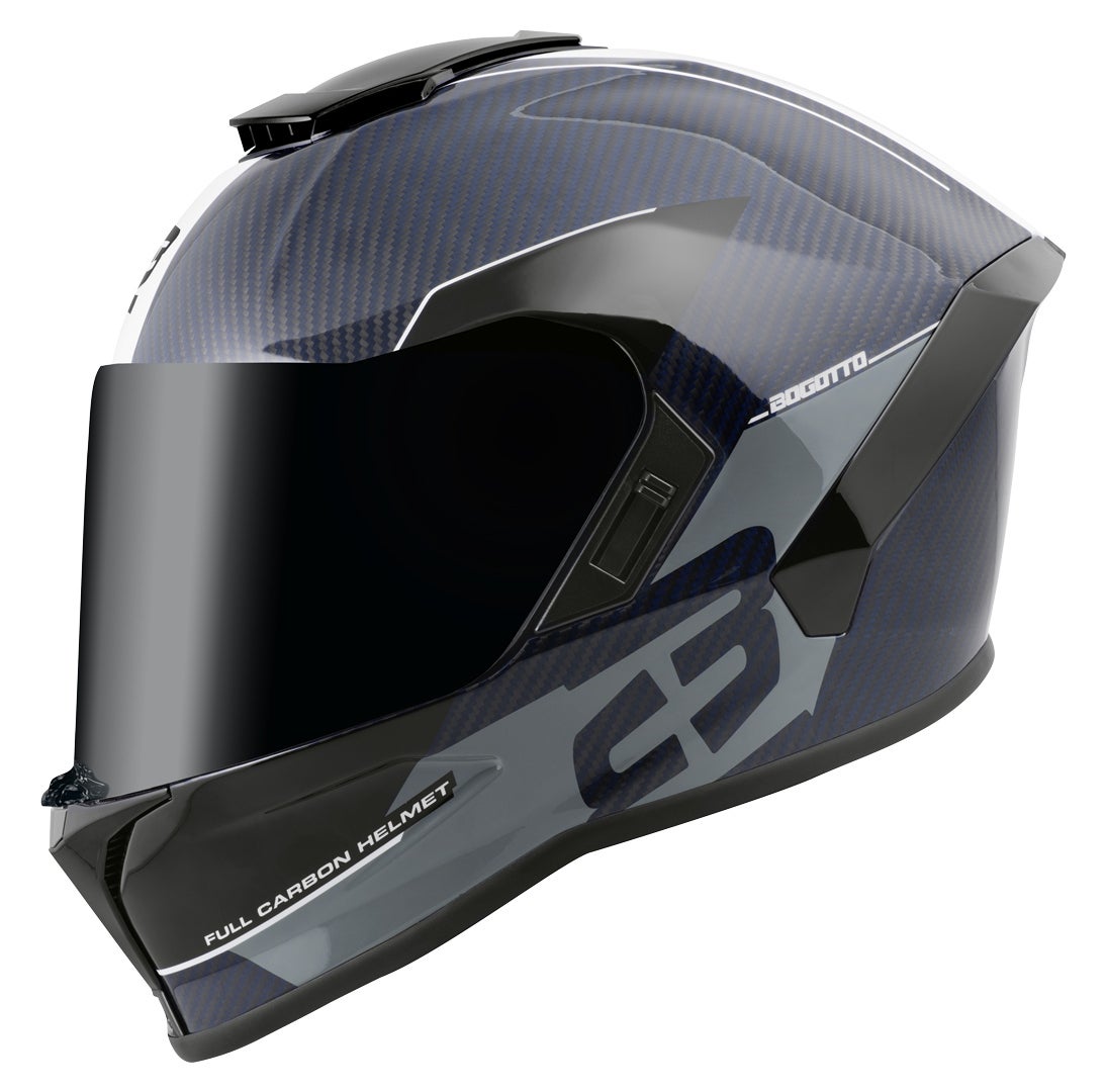 Bogotto Phantom Combo Carbon Casco blu/nero/bianco 2XL Figura 7