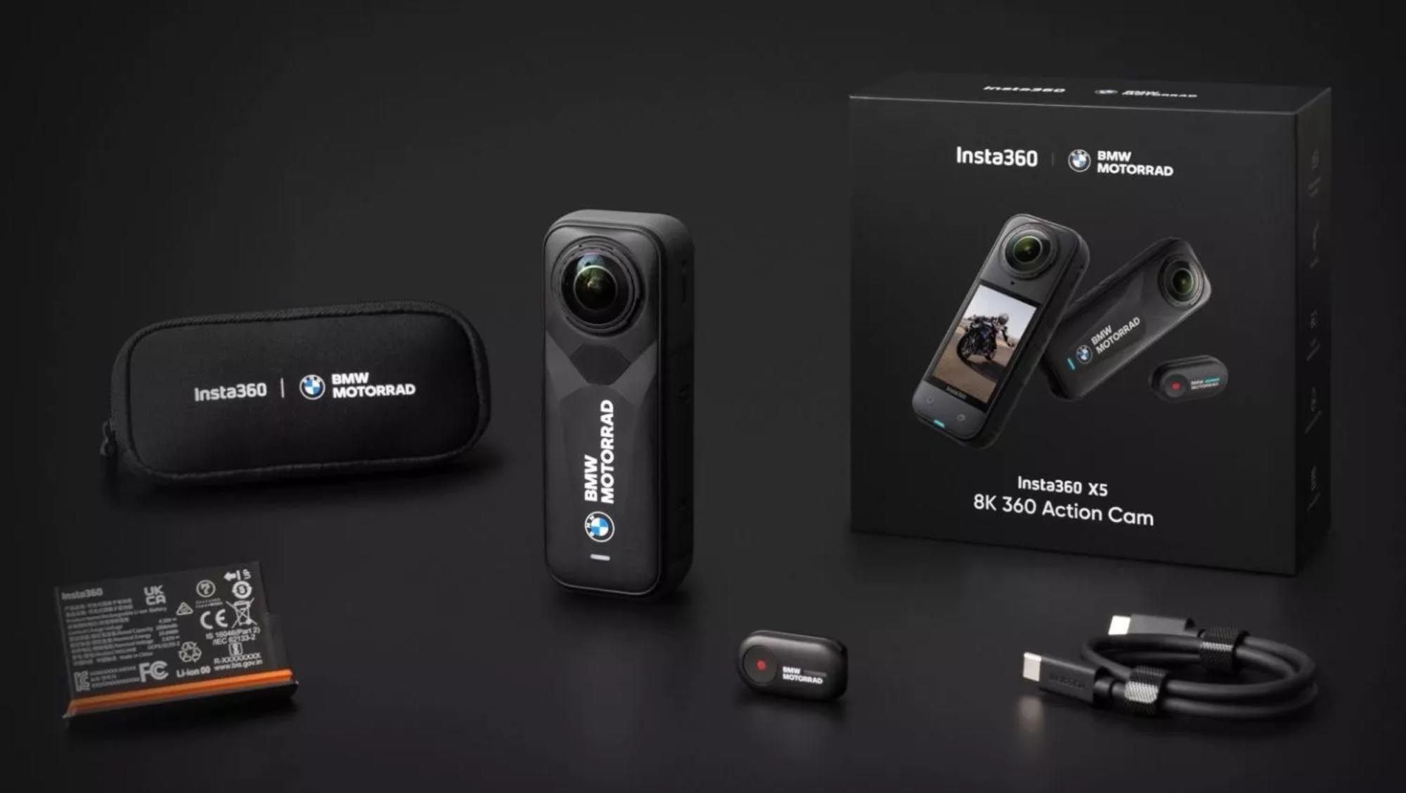 Insta360 X5 BMW Motorrad Ltd. Edition Cameră de acțiune Figura 5