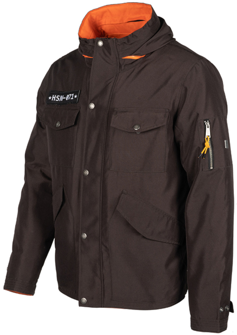 Helstons Trooper Motorcycle Textile Jacket dark brown XXL Figure 2