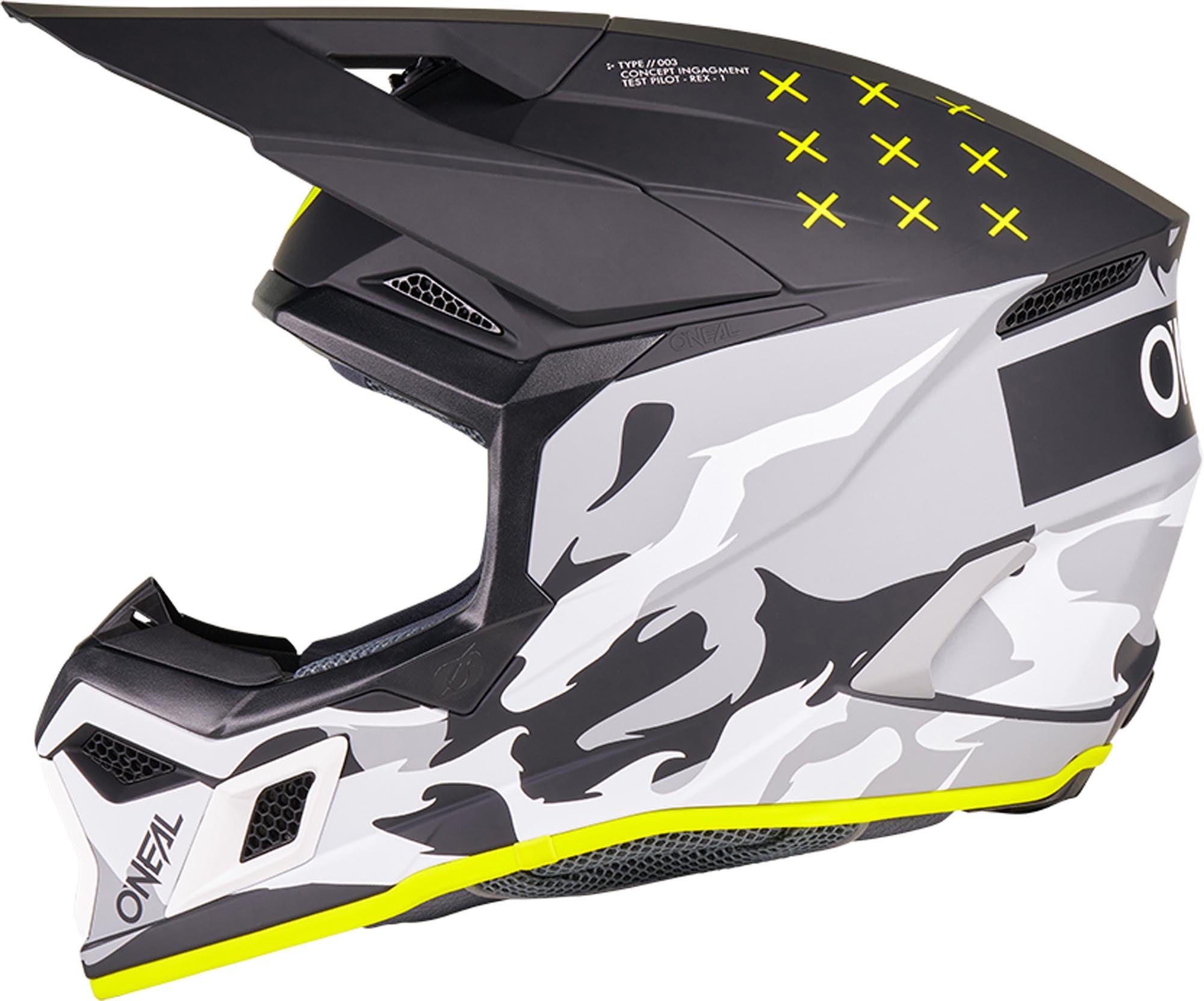 Oneal 3SRS Heat Capacete de Motocross XXL (63/64) Figura 3