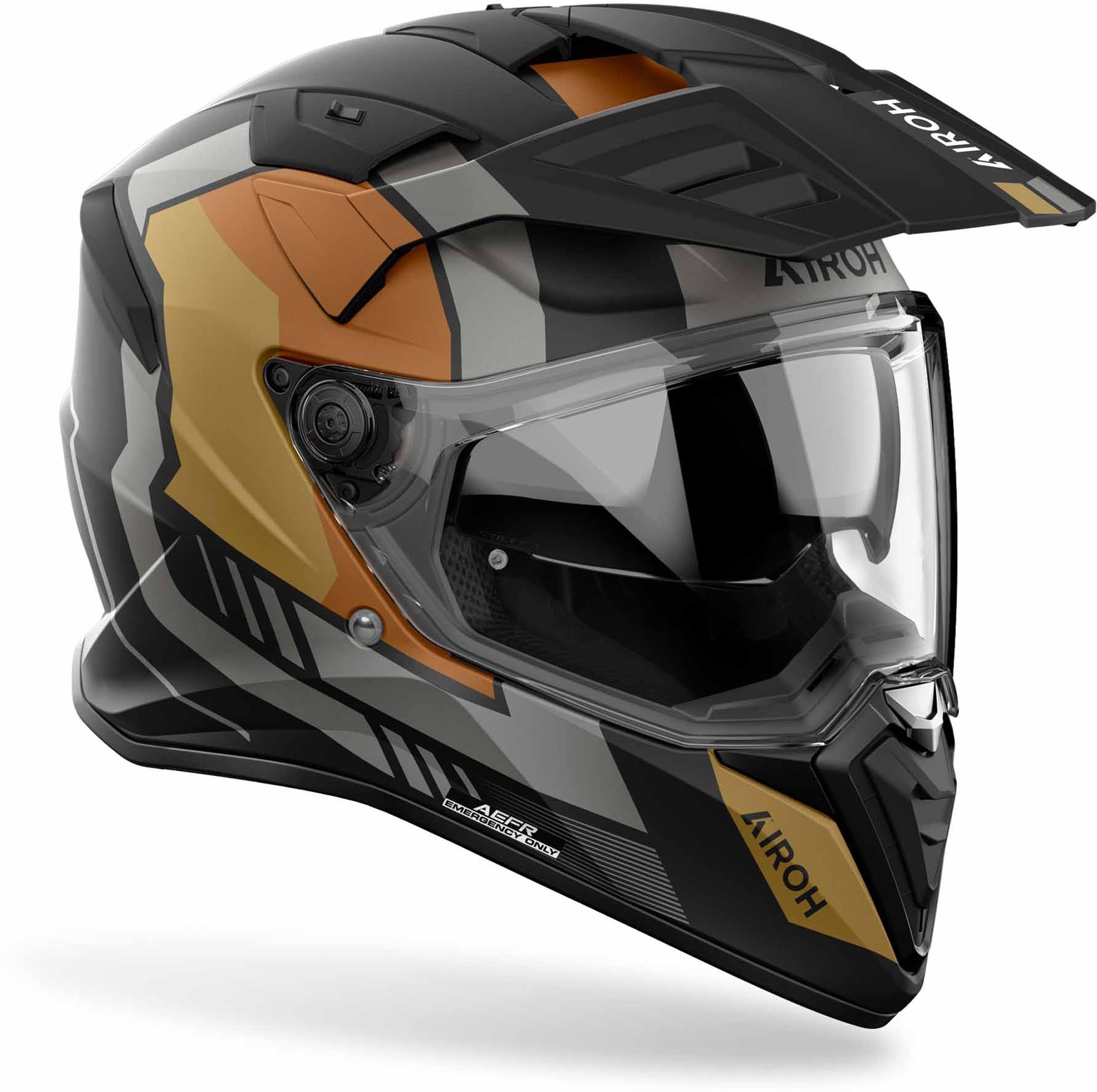 Airoh Band Horn Enduro Helmet grey matt/gold XXL (63) Figure 2