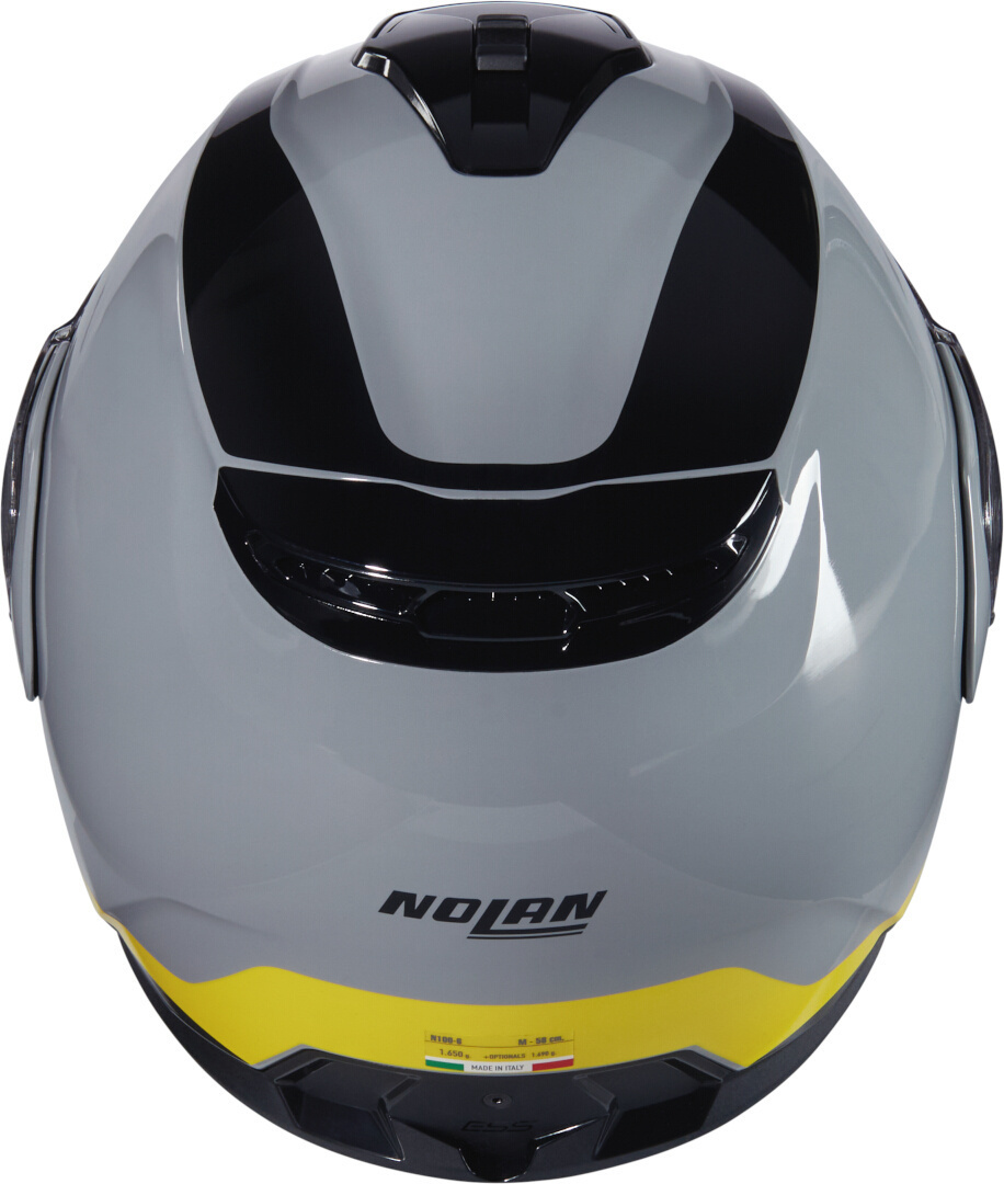Nolan N100-6 Incognito N-Com Cască negru/gri/galben XXS (54) Figura 2