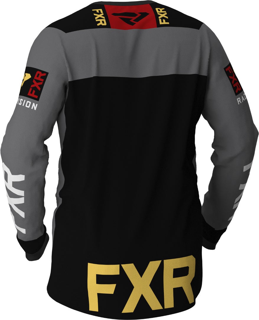 FXR Helium Motocross Jersey sort/grå XL Figur 2