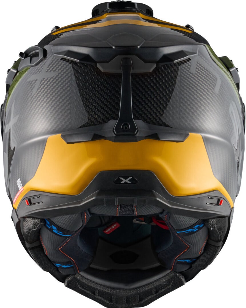 Nexx X.WED 3 Furka Carbon Casque de motocross Vert/jaune M (57/58) Figure 4