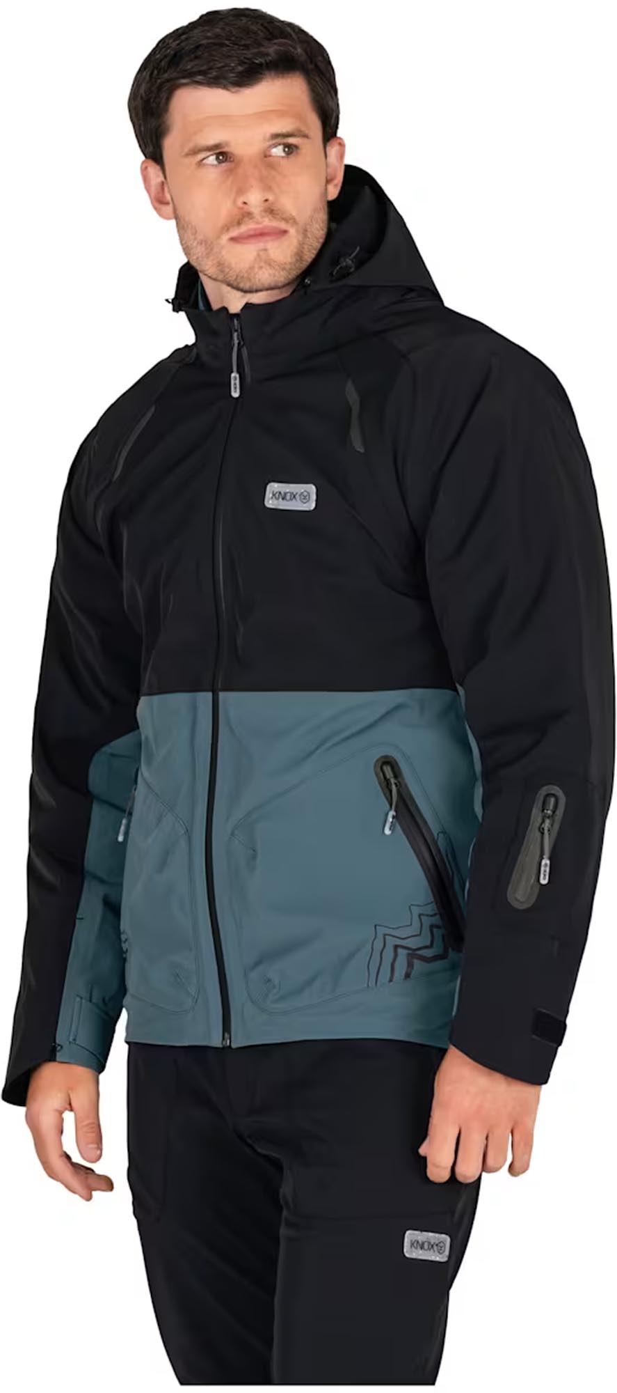 Knox Modra waterproof Motorcycle Textile Jacket petrol/black L Figure 2