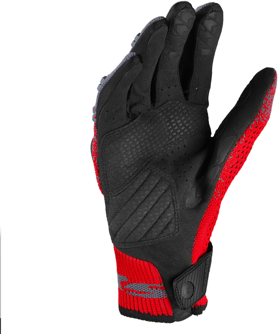 Spidi Cross Knit Tex Mănuși de motocross roșu 2XL Figura 3