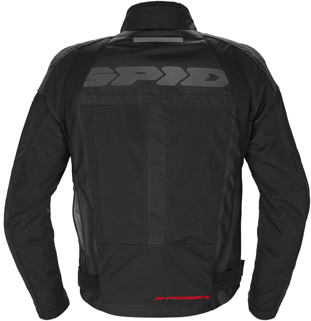 Spidi Progressive Tex perforierte Motorrad Textiljacke schwarz XL Abbildung 2