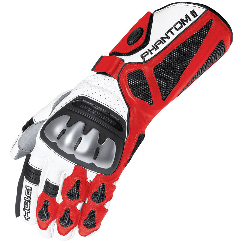 Held Phantom II Motorcycle Gloves white/red 7 (S) Figure 1