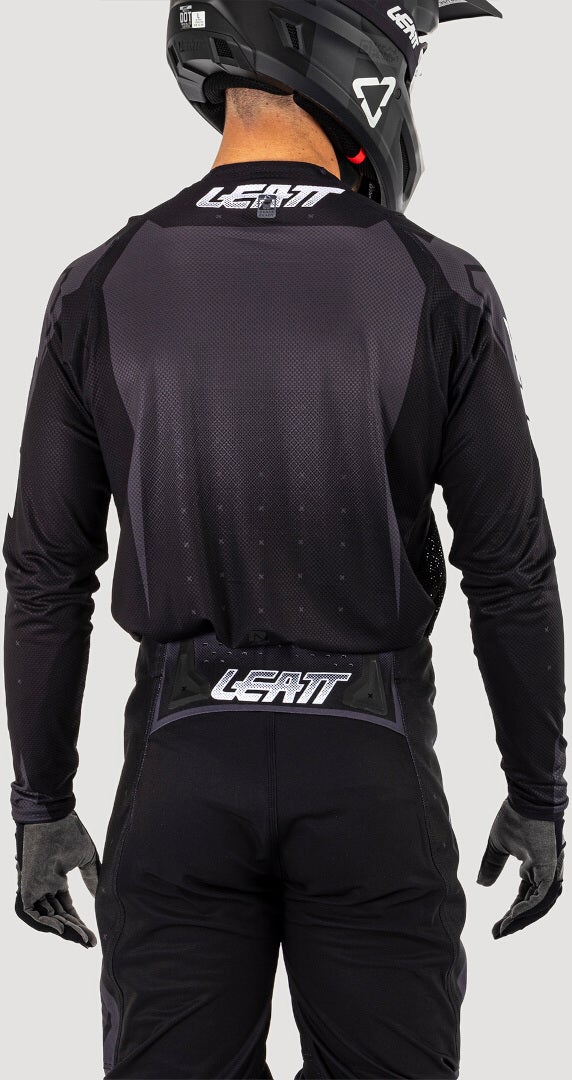 Leatt 4.5 Lite Venom 2025 Motocross trøje sort/grå/hvid L Figur 4