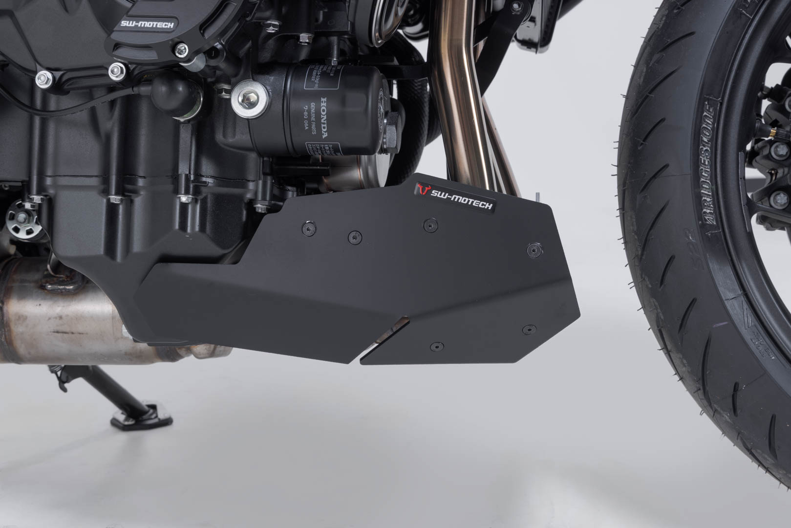 SW-Motech Spoiler frontal - Negru/Argintiu. Honda CB1000 Hornet (24-). Figura 4