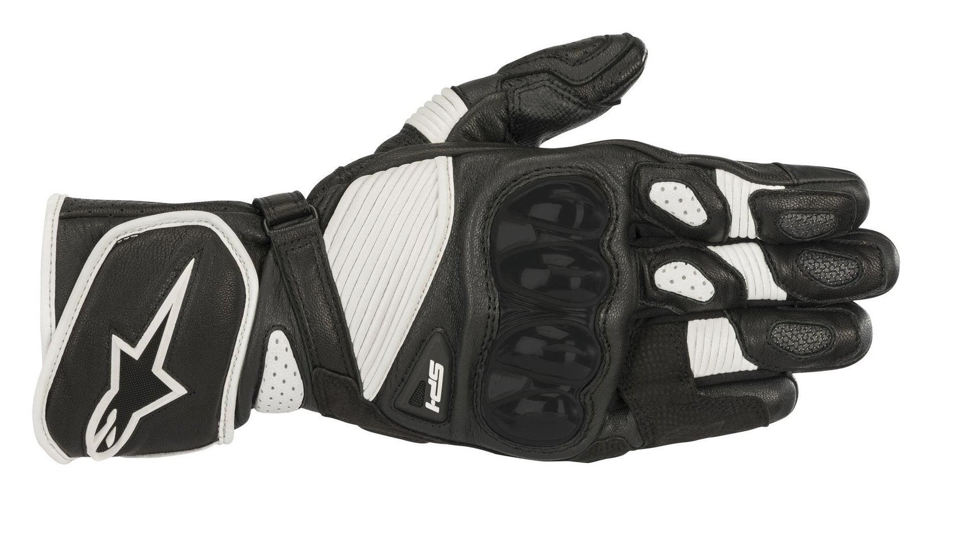Alpinestars SP-1 v2 Motorcykel handsker Sort/hvid M Figur 1