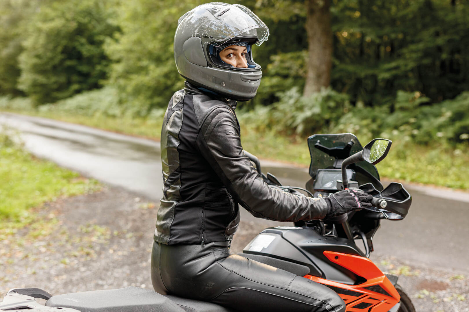 Richa Catwalk Dames motorfiets lederen jas 48 Figuur 4