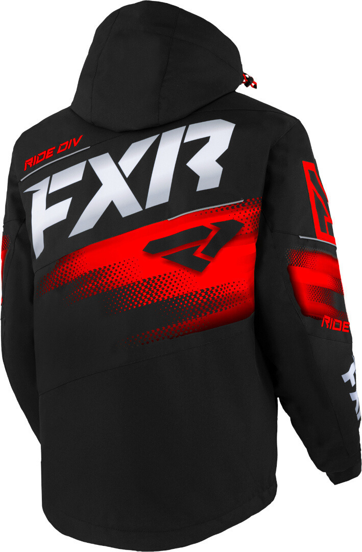 FXR Boost FX 2-in-1 2023 Snowmobile Jacket black/red S Figure 2