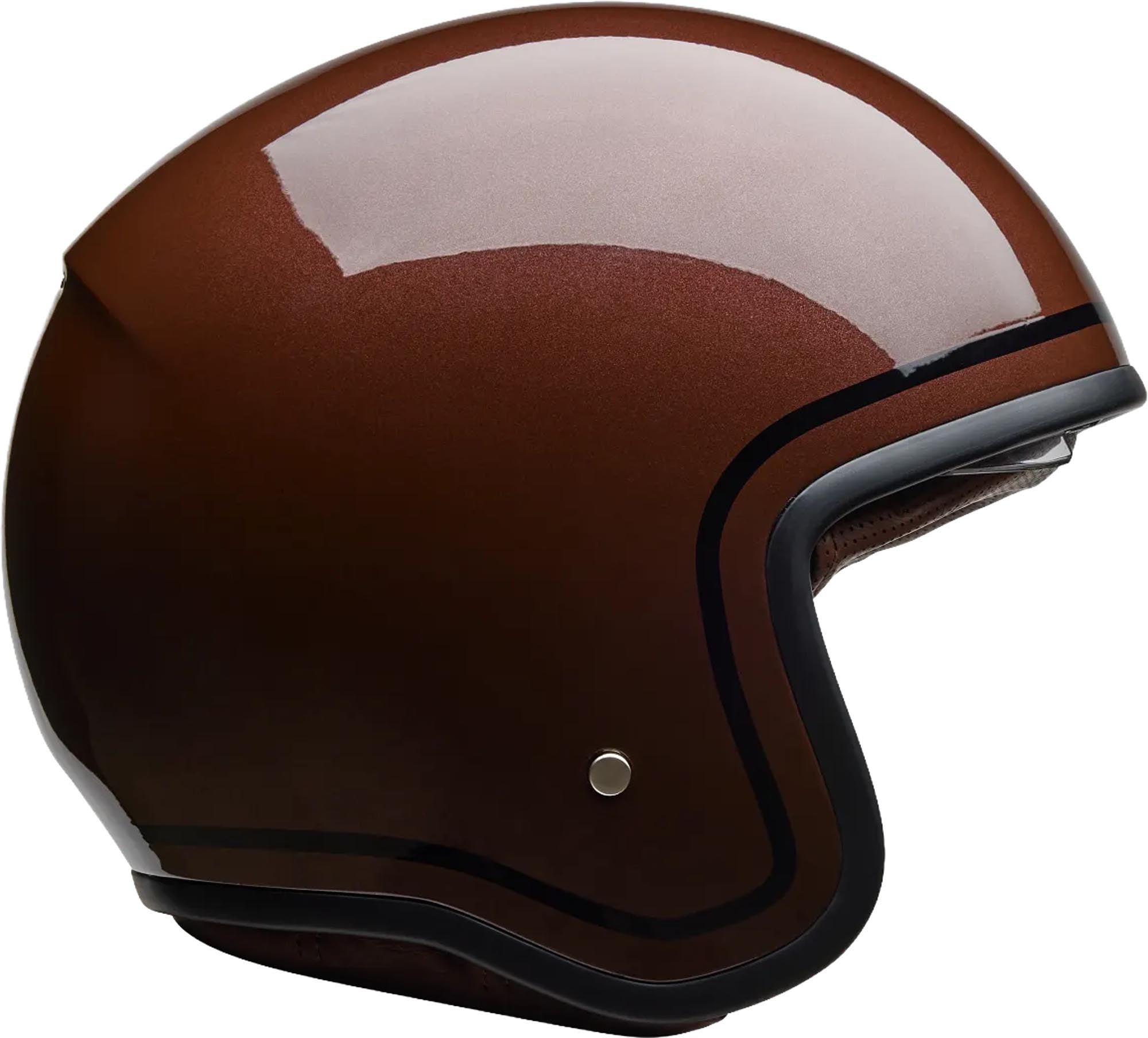 Bell TX501 Classic Gloss 제트 헬멧 짙은 갈색 XL (61/62) 그림 2