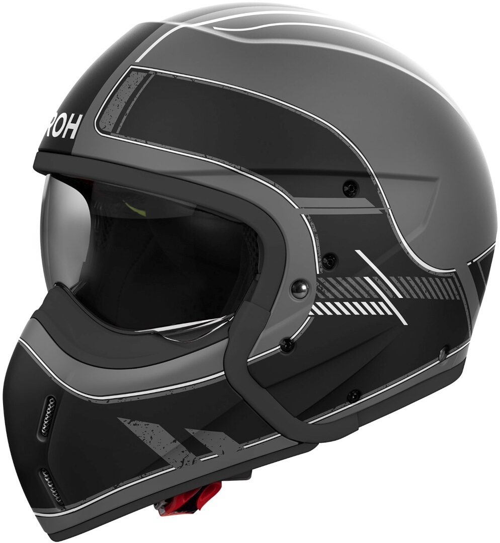 Airoh J 110 Raster Cască Negru mat/gri XS (53/54) Figura 1
