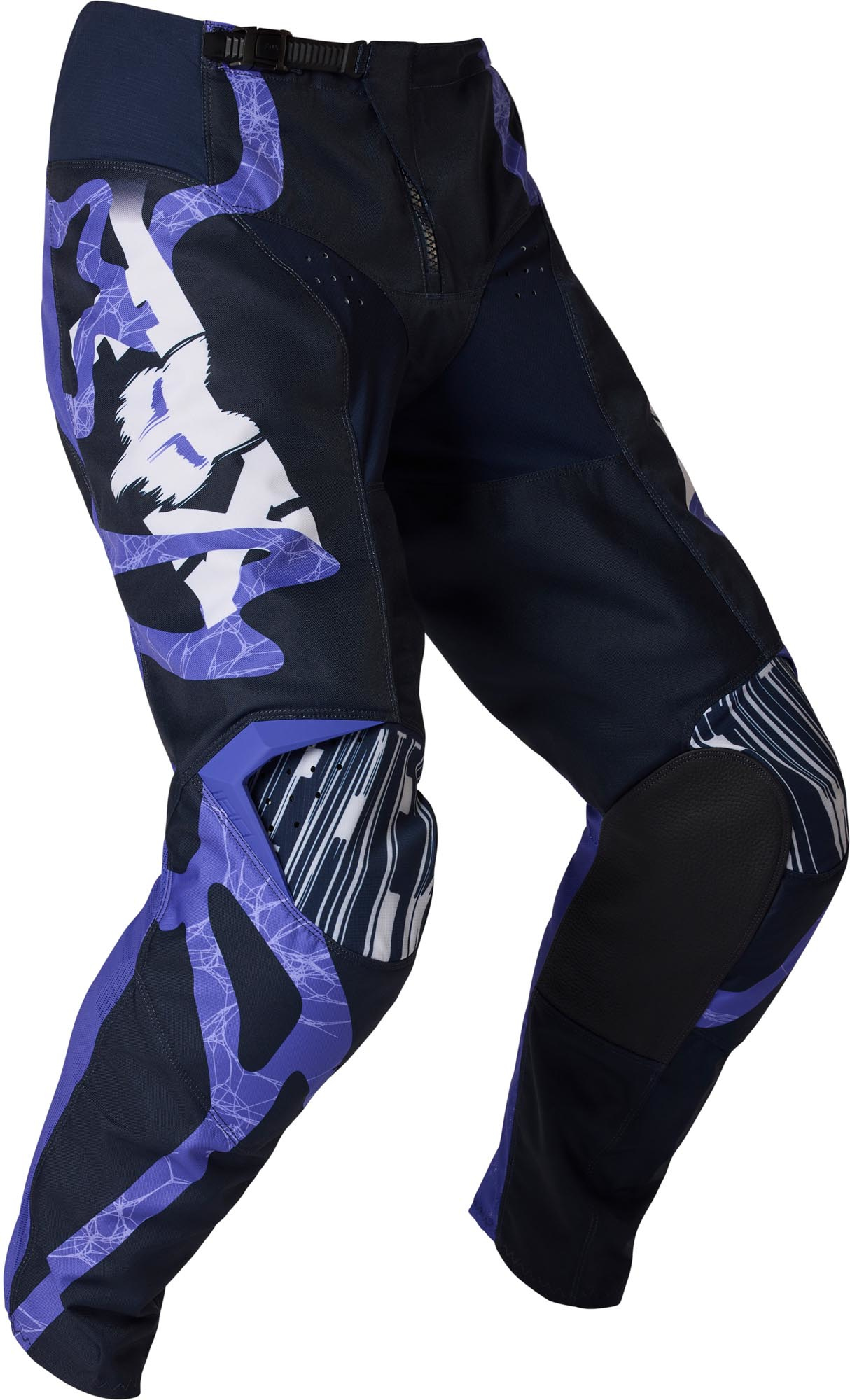 FOX 180 Diffuse Special Edition Motocross Pants blue/purple 34 Figure 1