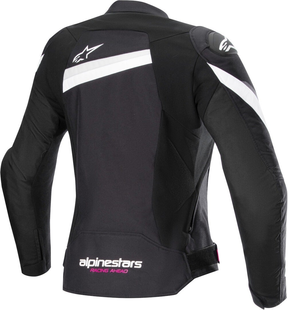 Alpinestars Stella T-GP Plus R v4 Damen Motorrad Textiljacke schwarz/weiß XL Abbildung 2