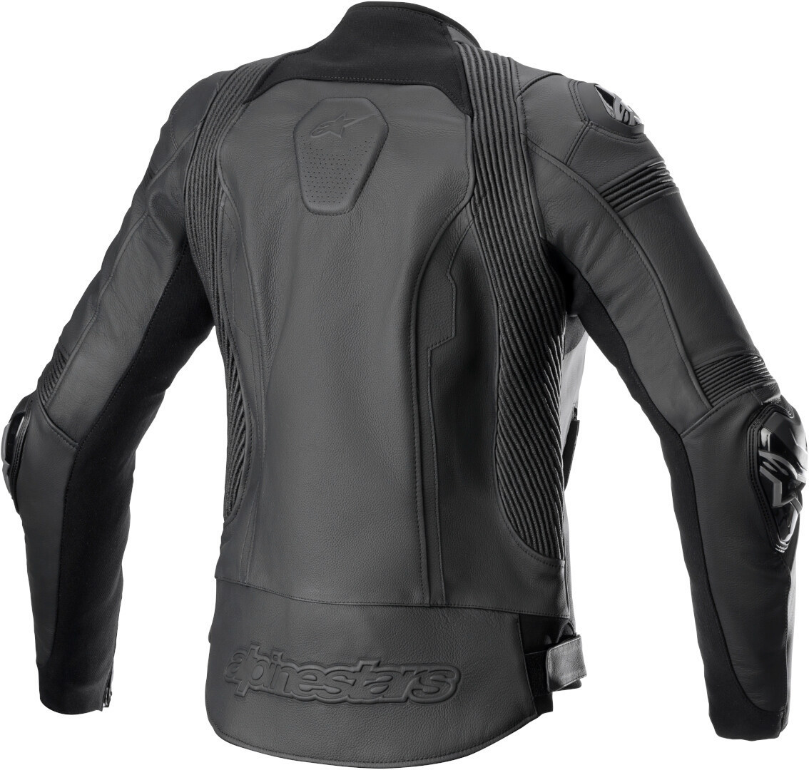Alpinestars Stella Missile V2 Jachetă de piele pentru doamne motocicliști Negru/Negru 50 Figura 2