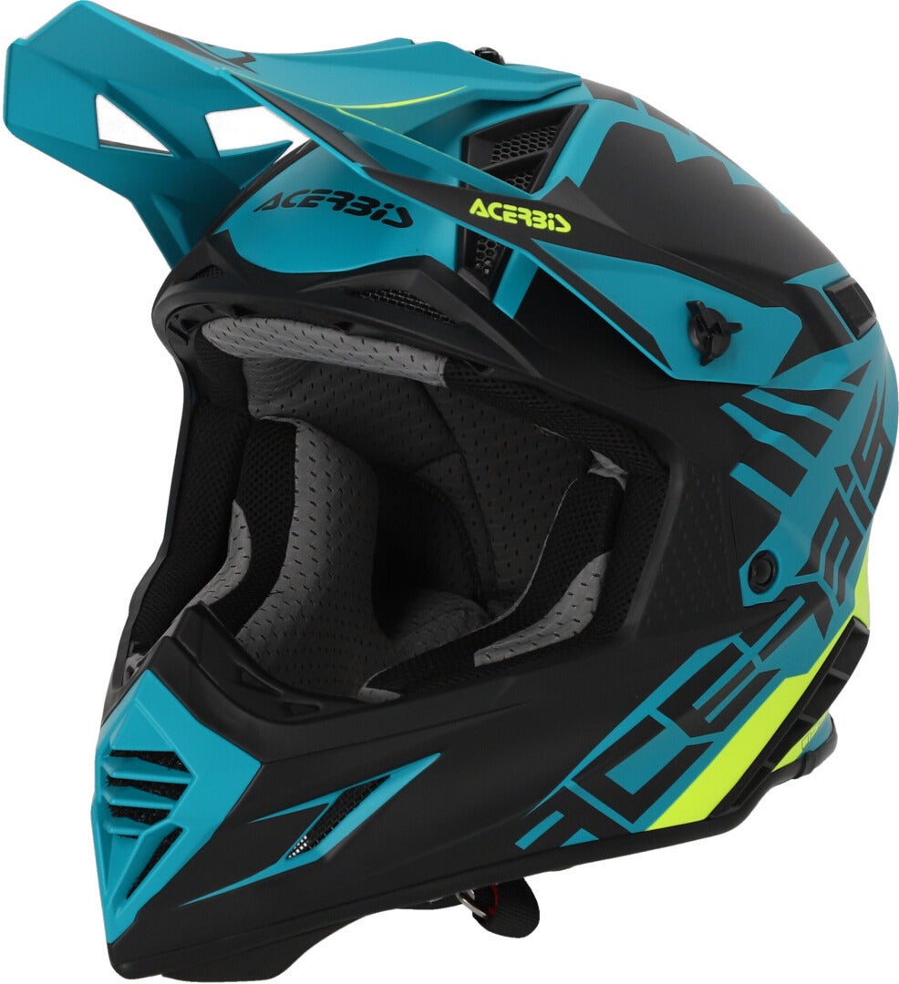 Acerbis X-Track 2023 Casco da motocross Verde/Nero L (59/60) Figura 1