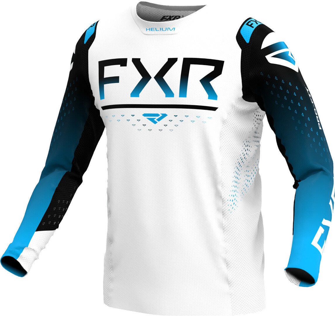 FXR Helium LE Motocross Jersey weiß/blau L Abbildung 1