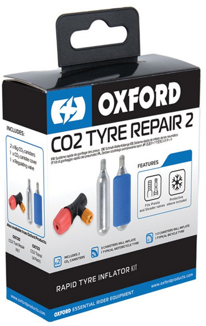Oxford CO2 2 Kit de réparation de pneus Figure 2
