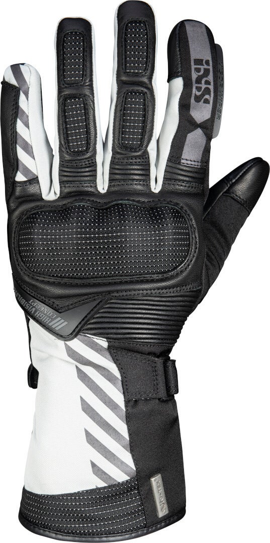 IXS Glasgow-ST 2.0 Motorcycle Gloves black/grey XL Figure 1
