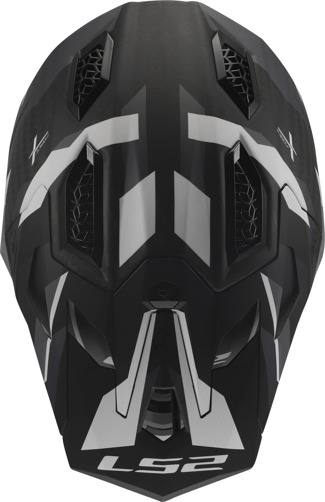 LS2 MX703 X-Force Phantom Casco da motocross nero/grigio S (55/56) Figura 8
