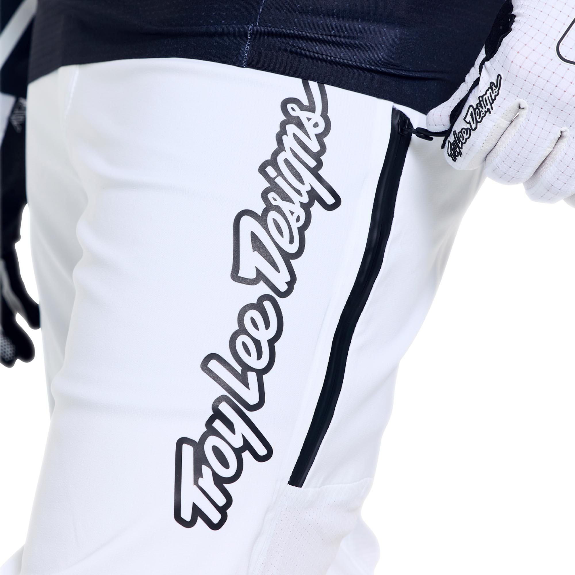 Troy Lee Designs Sprint Ultra Mono Bicycle Pants white 30 Figure 6