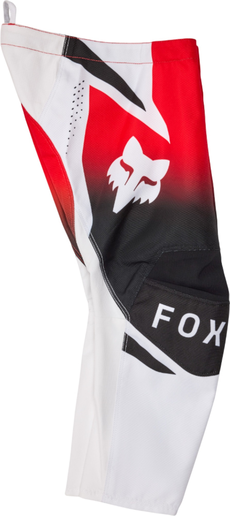 FOX 180 Shield Pantaloni de motocross pentru copii Negru/Alb/Roșu 4 Figura 1