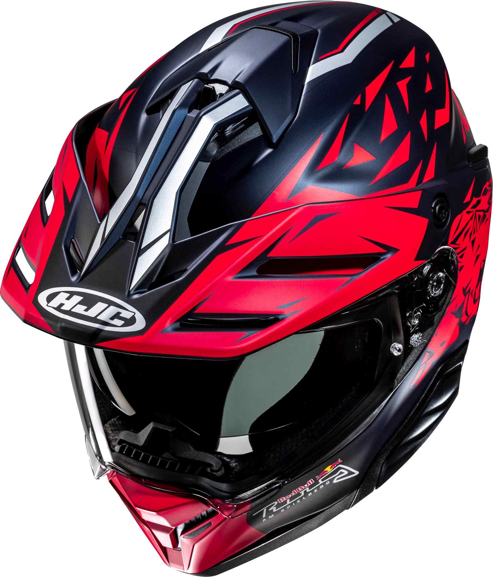 Side view of HJC RPHA 60 Spielberg Red Bull Ring Enduro Helmet