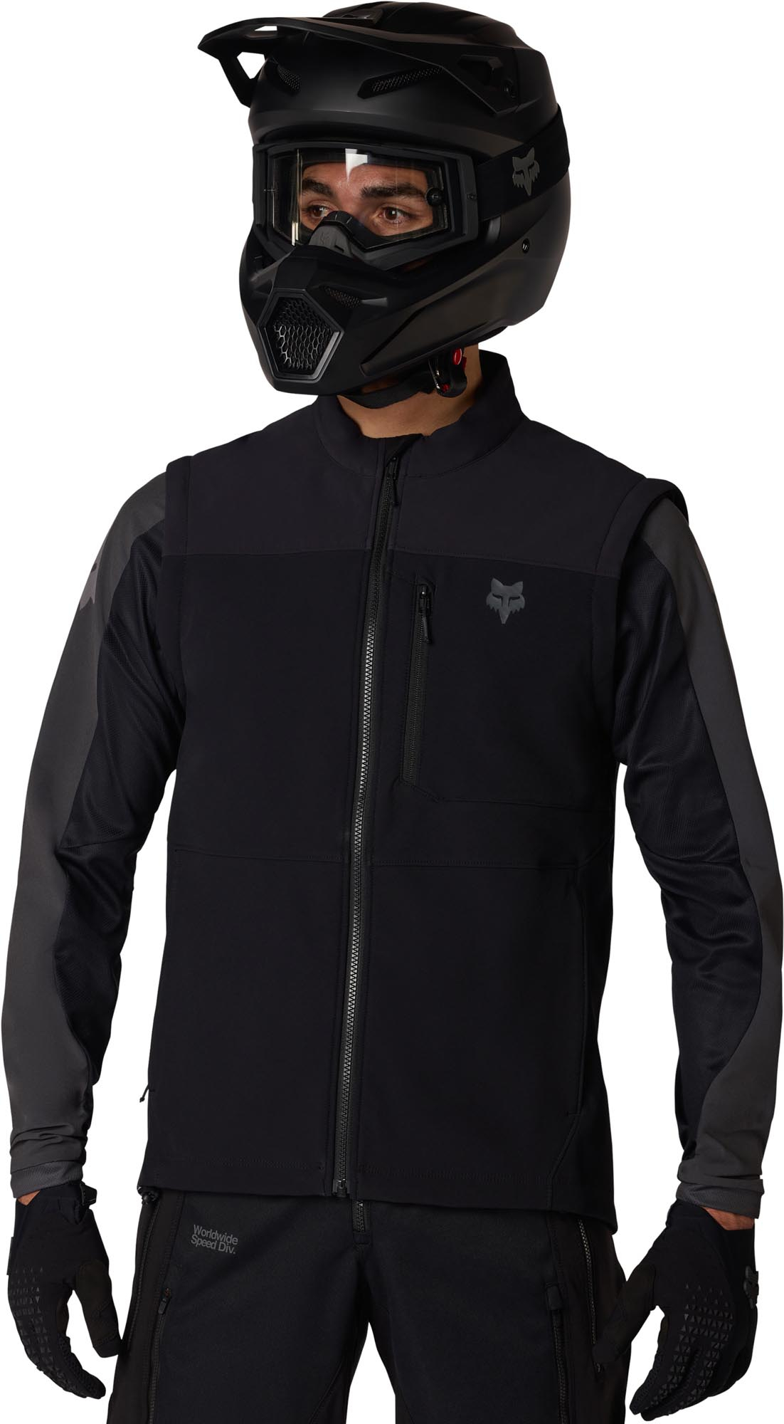 FOX Ranger Off-Road Softshell Мотокроссовая куртка чёрный M Рисунок 7