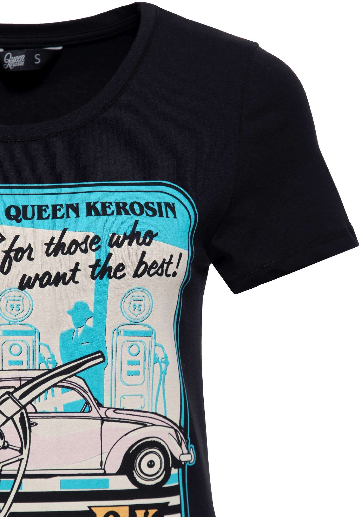 Queen Kerosin QK Gas Dámské tričko S Obrázek 3