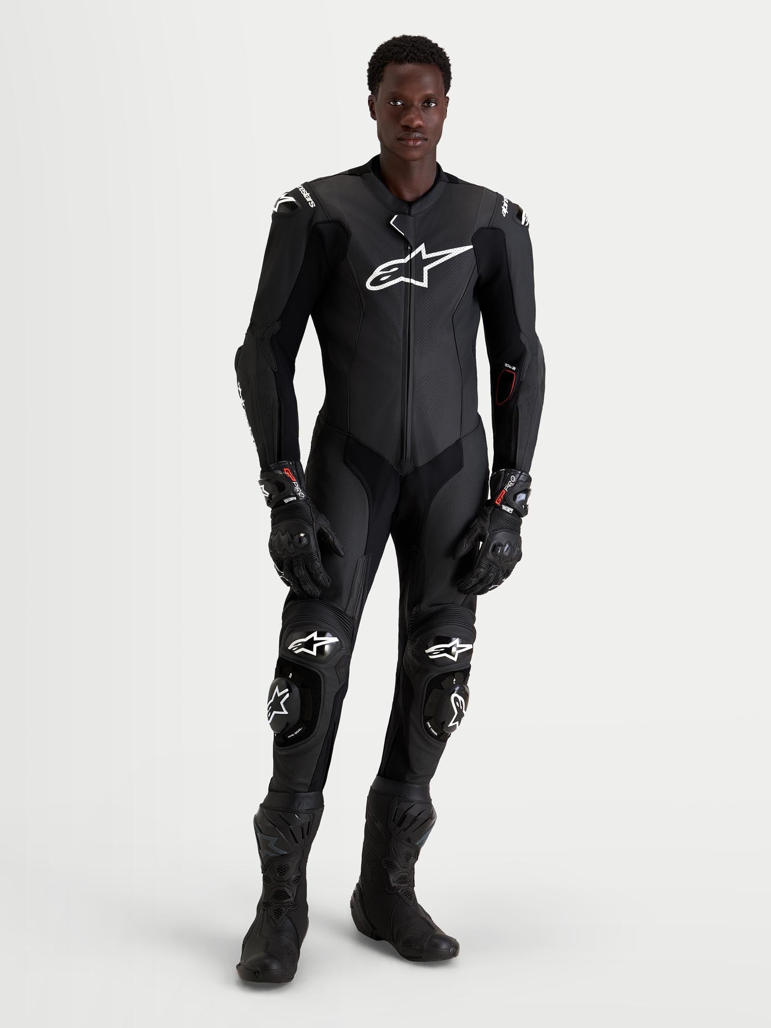 Alpinestars Missile V3 1-Piece Motorcycle Leather Suit black 54 Figure 4