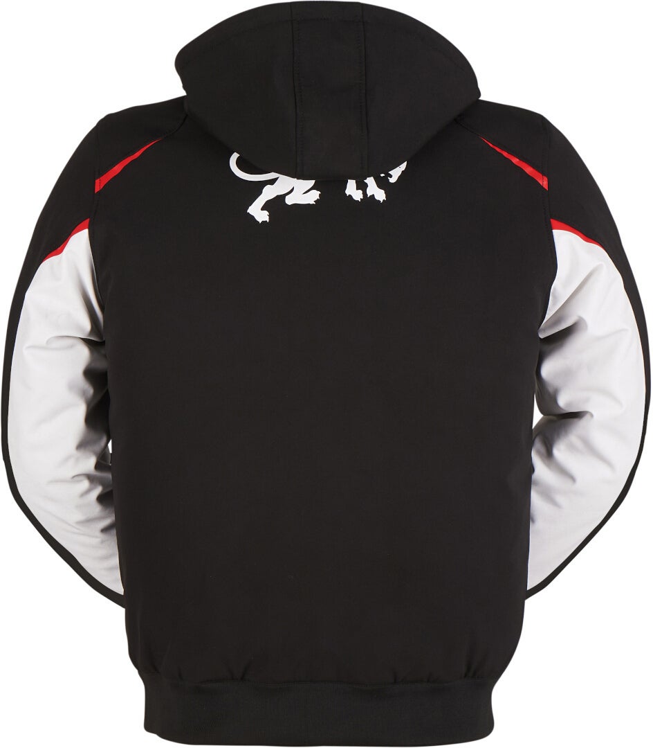 Furygan Sektor Roadster Motorcycle Textile Jacket black/white/red 4XL Figure 3