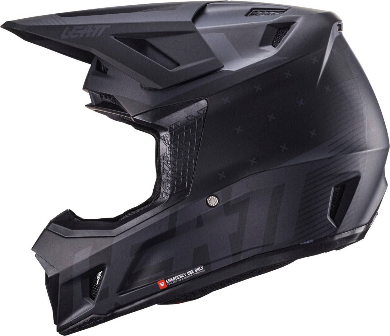 Leatt 7.5 V24 Stripes Motokrosová přilba s brýlemi Černá/šedá XXL (63/64) Obrázek 5