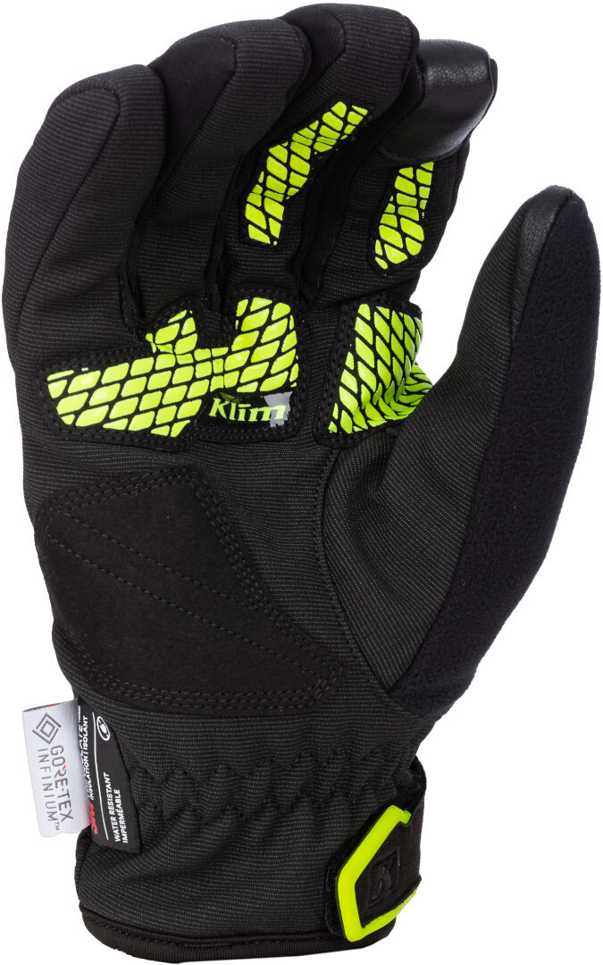 Klim Inversion Insulated Mănuși de motocicletă negru/neon XL Figura 2