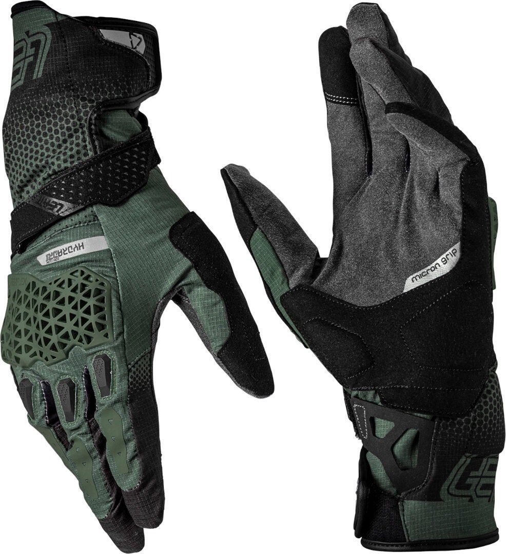 Leatt ADV Hydradri 5.5 vandtætte motorcykelhandsker Sort/oliven L Figur 1