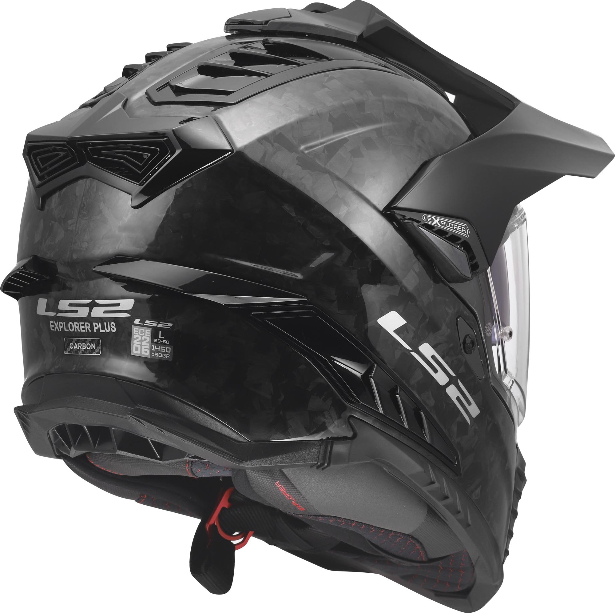 LS2 MX701 Explorer Carbon Forged Casco de Enduro M (57/58) Figura 5