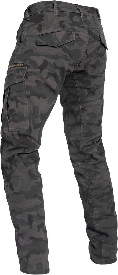 John Doe Stroker Cargo XTM Motorcycle Textile Pants camouflage 32 L30 Figure 4