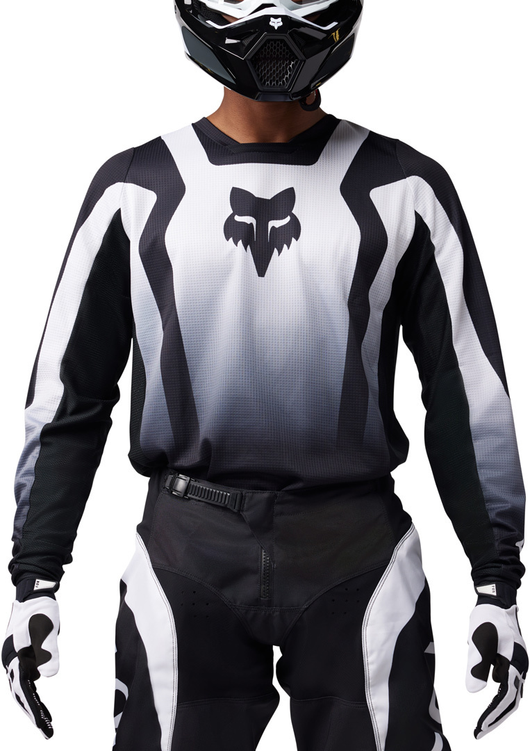 FOX 180 Lean Motokrosový dres černobílá 3XL Obrázek 3