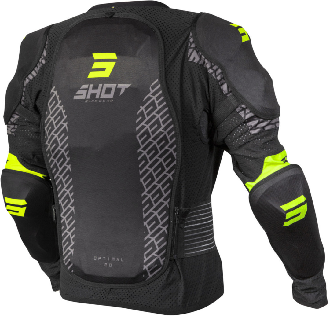 Shot Optimal Black Protektorenjacke S Abbildung 2