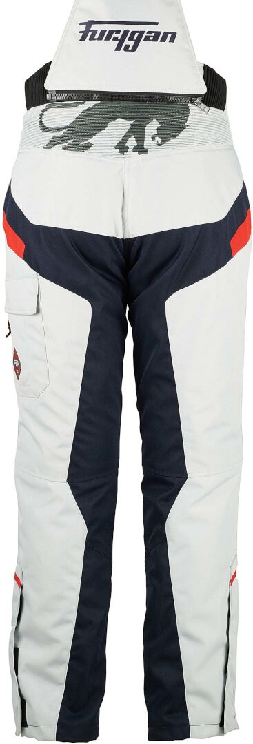 Furygan Apalaches Senhoras Motocicleta Calças Têxteis azul/branco/vermelho L Figura 3