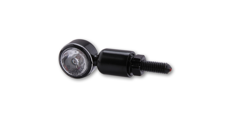 HIGHSIDER Smart MC-1 LED-indikator Hus Svart / Objektiv Klar (Par), Fram & Bak Figur 5