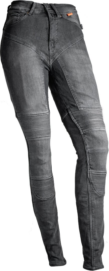 Richa Tokyo Dame Motorcykel Jeans grå 30 Figur 1