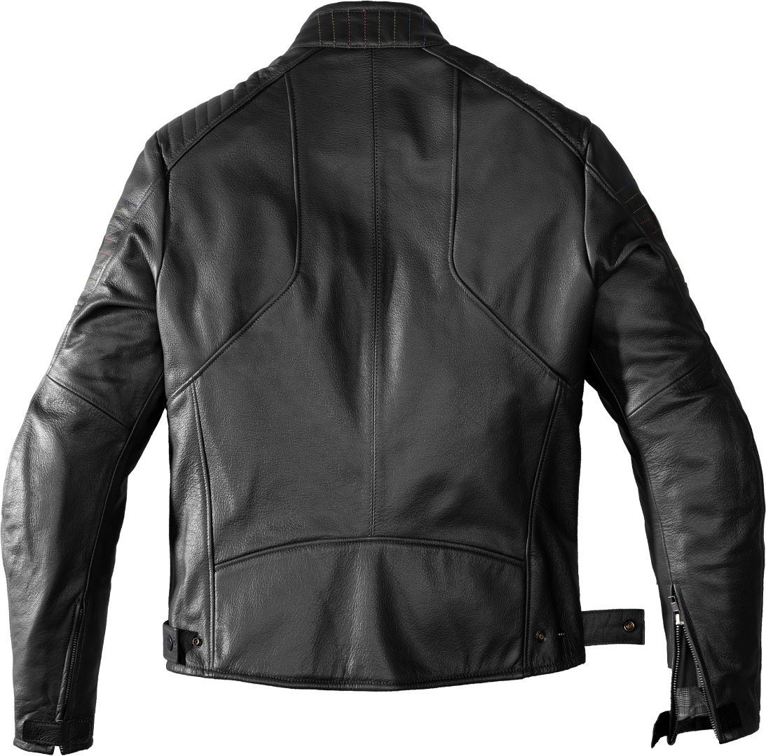 Spidi Clubber Motorrad Lederjacke schwarz 56 Abbildung 3
